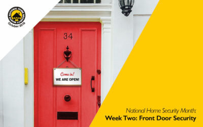 National Home Security Month: Front Door Security