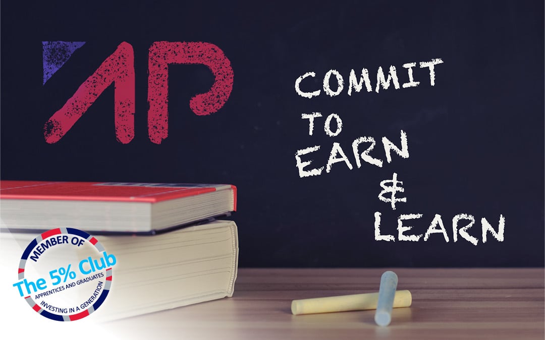 APG commits to ‘earn and learn’ by joining The 5% Club.