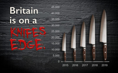 UK sees dramatic increase in knife-crime